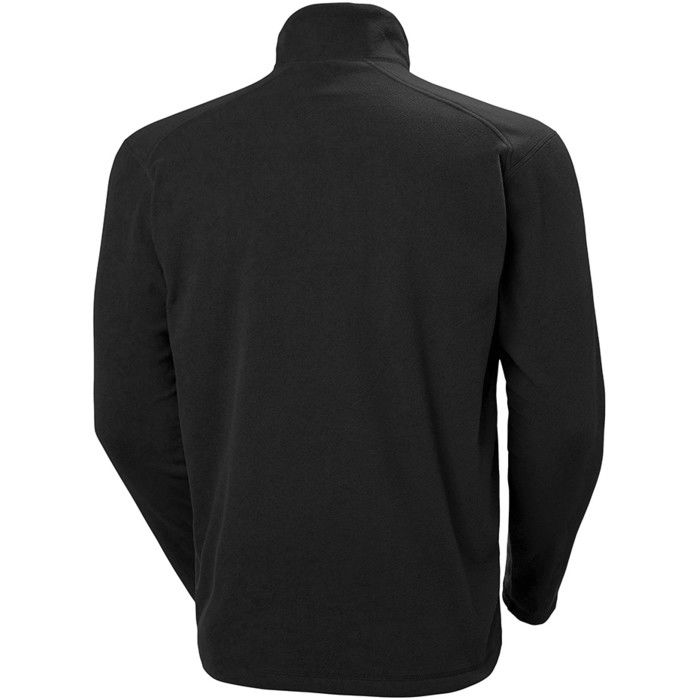 2024 Helly Hansen Mens Daybreaker 1/2 Zip Fleece Black 50844